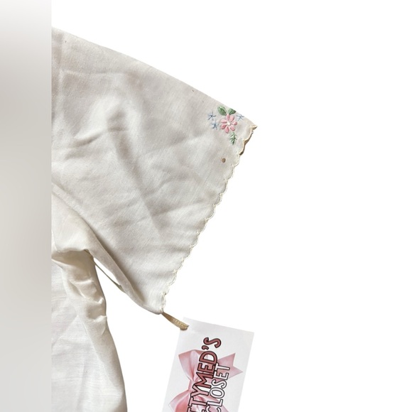 Vintage, hand embroidered button up, small - Picture 3 of 7